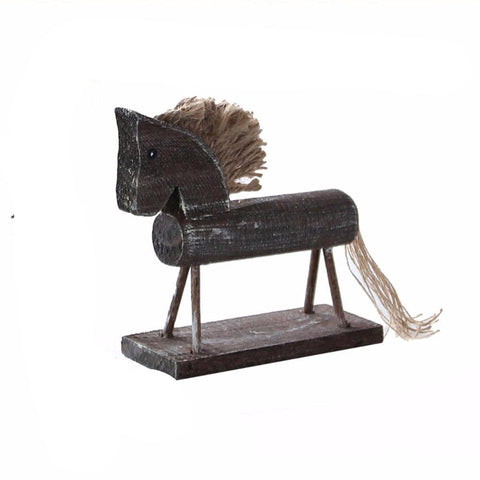 Wooden Crafts Horse Decoration