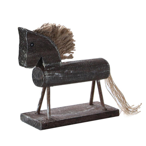 Wooden Crafts Horse Decoration