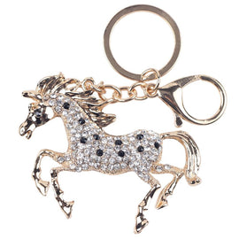 Sparkly Horse Key Chain