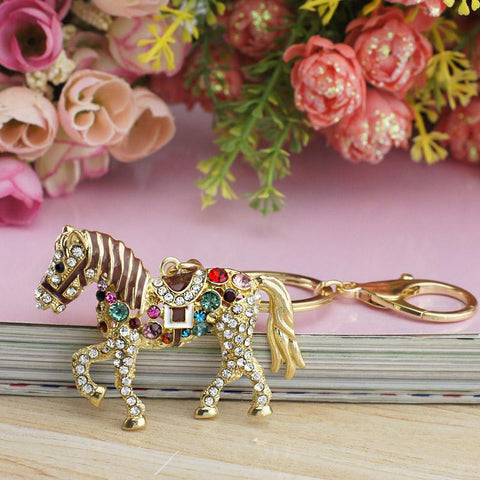 FREE! Crystal Horse Keychain