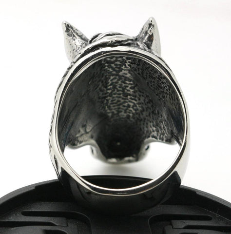 Stainless Steel Mustang Ring