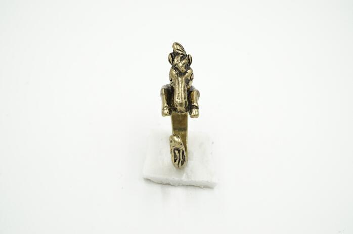 FREE! Antique Multicolor Adjustable Horse Ring