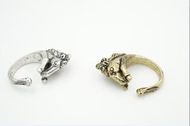 FREE! Antique Multicolor Adjustable Horse Ring