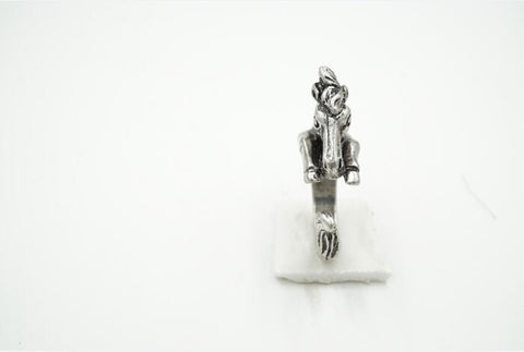 FREE! Antique Multicolor Adjustable Horse Ring