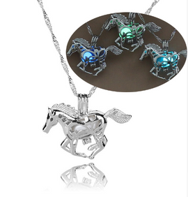 FREE! Glow Stone Horse Necklace