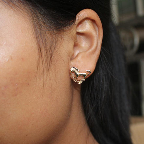 Adorable Horse Stud Earrings