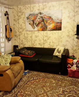 Running Horses Wall Art Picture