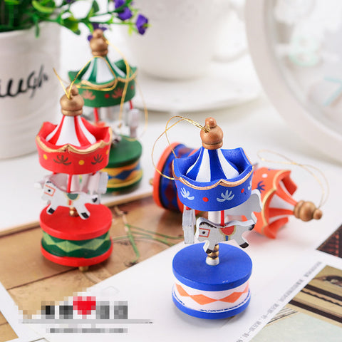 6 Christmas Horse Ornaments