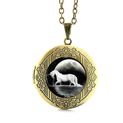 FREE! Black and White Horse Necklace