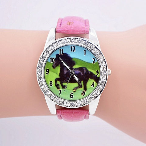 Colorful Fashion Horse Watch