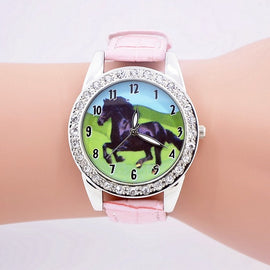 Colorful Fashion Horse Watch