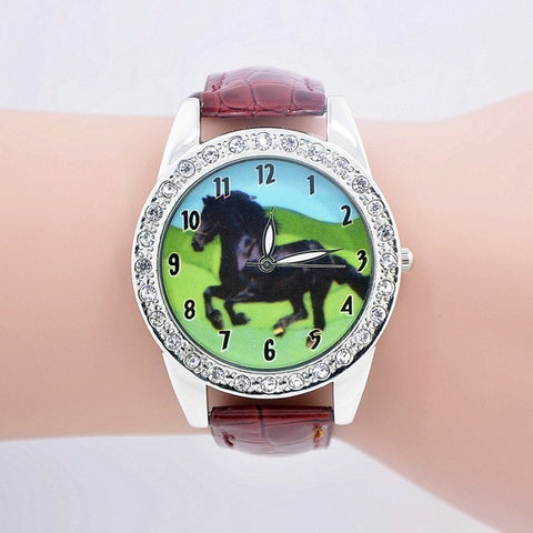 Colorful Fashion Horse Watch
