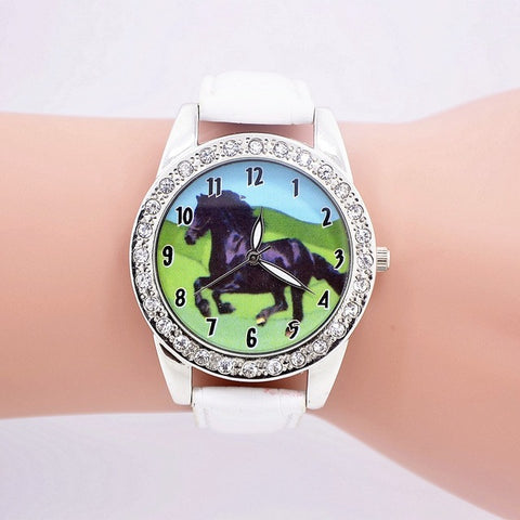 Colorful Fashion Horse Watch