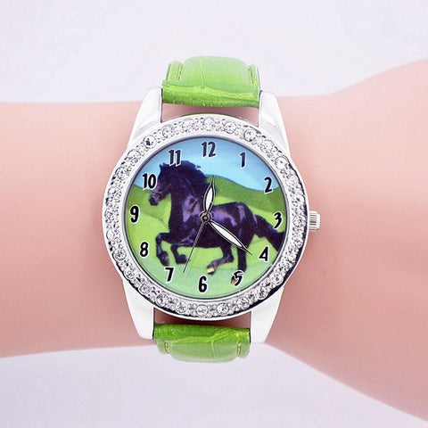 Colorful Fashion Horse Watch