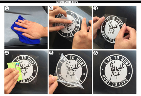 Horse Head Car Sticker