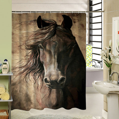 Horse Shower Curtain