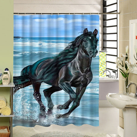 Horse Shower Curtain