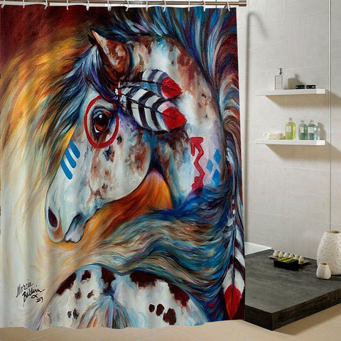 Horse Shower Curtain