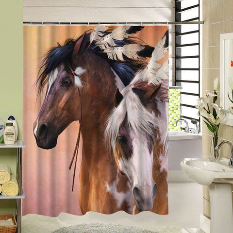 Horse Shower Curtain