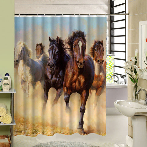 Horse Shower Curtain