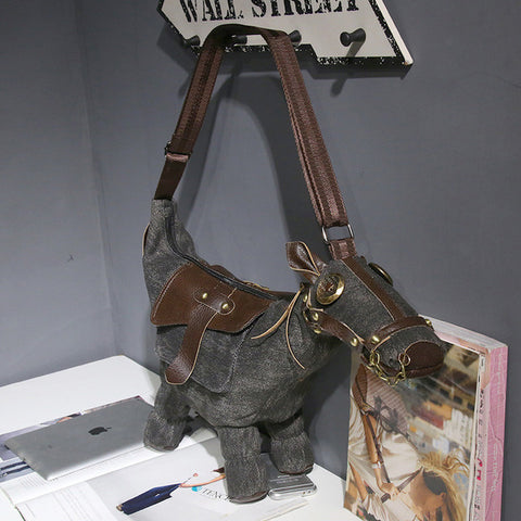 Horse Shape Shoulder Bag