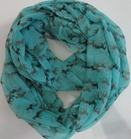 Fashionable Horse Infinity Scarf