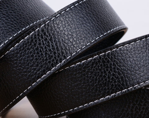 Belt With Gold Horse Buckle