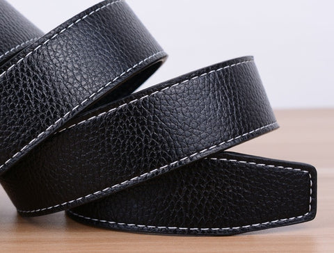 Belt With Gold Horse Buckle