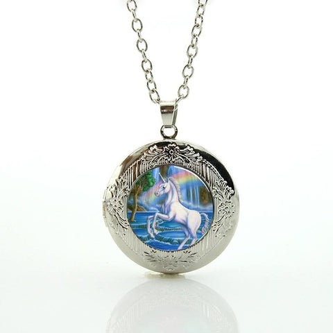 FREE! Black and White Horse Necklace