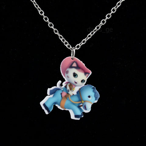 Cartoon Pony Necklace