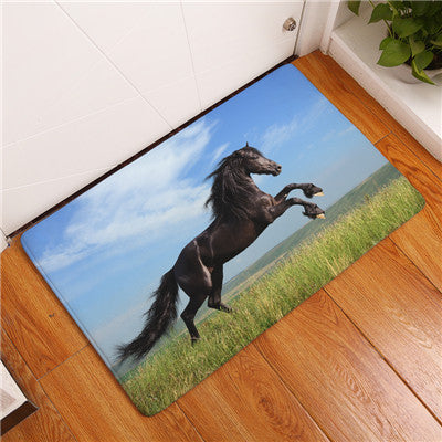 Horse Bathroom & Kitchen Rug