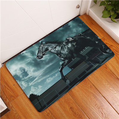 Horse Bathroom & Kitchen Rug