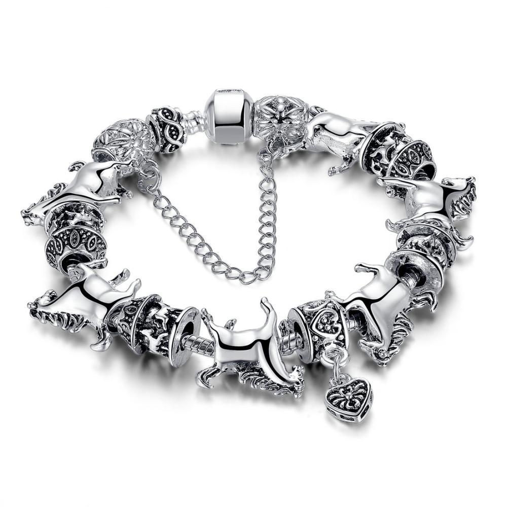 Charm Horse Bracelet