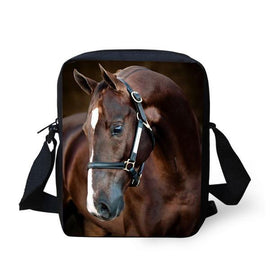 3D Horse Messenger Bag