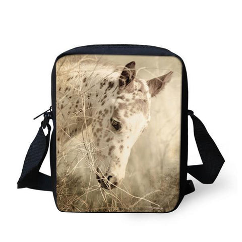 3D Horse Messenger Bag