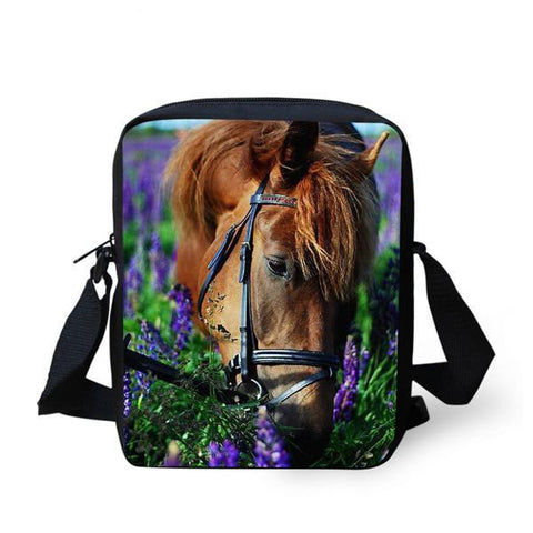 3D Horse Messenger Bag