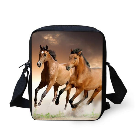 3D Horse Messenger Bag