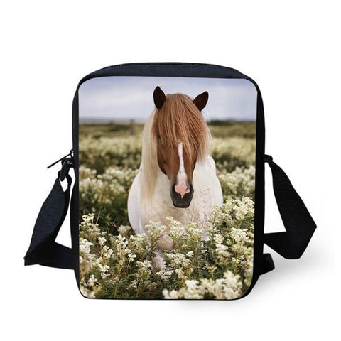 3D Horse Messenger Bag