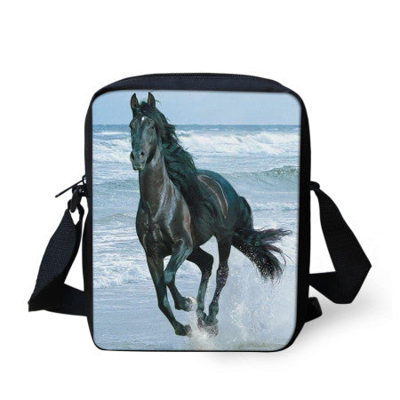 3D Horse Messenger Bag