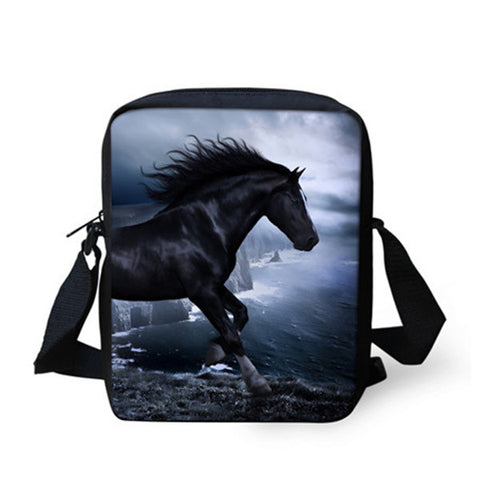 3D Horse Messenger Bag