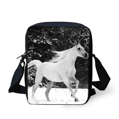 3D Horse Messenger Bag