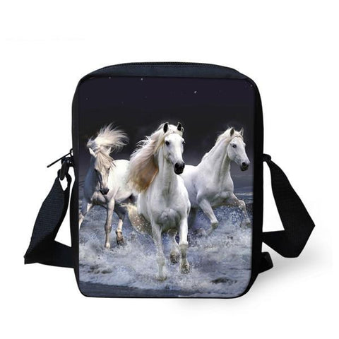 3D Horse Messenger Bag