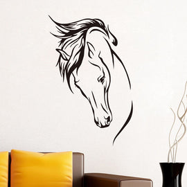 Horse Head Wall Sticker
