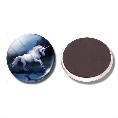 Horse Painting Fridge Magnet