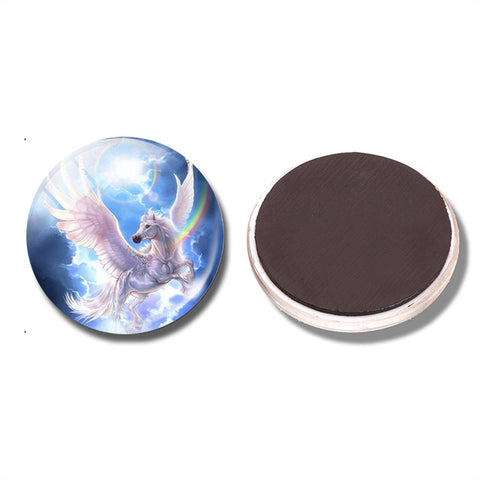 Horse Painting Fridge Magnet