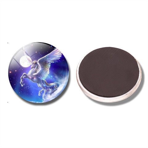 Horse Painting Fridge Magnet