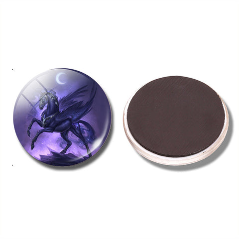 Horse Painting Fridge Magnet