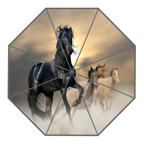 Color Splash Horse Umbrella