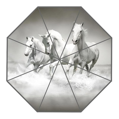 Color Splash Horse Umbrella