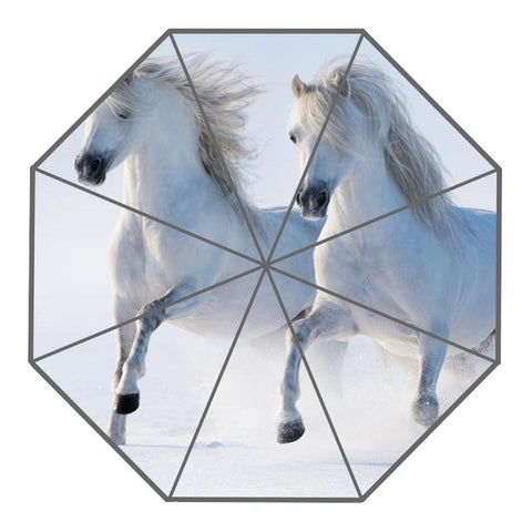Color Splash Horse Umbrella